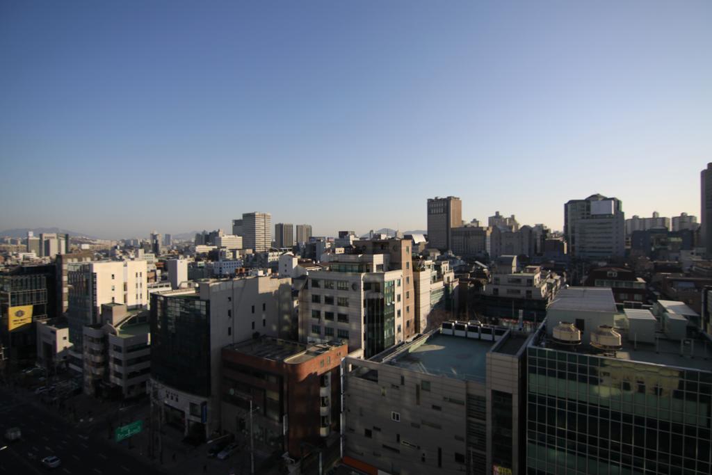 New Hilltop Hotel Seoul Bagian luar foto
